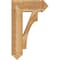 Ekena Millwork Westlake Arts & Crafts Rough Sawn Bracket, Western Red Cedar, 6"W x 20"D x 32"H BKT06X20X32WTL03RWR - alternate 3
